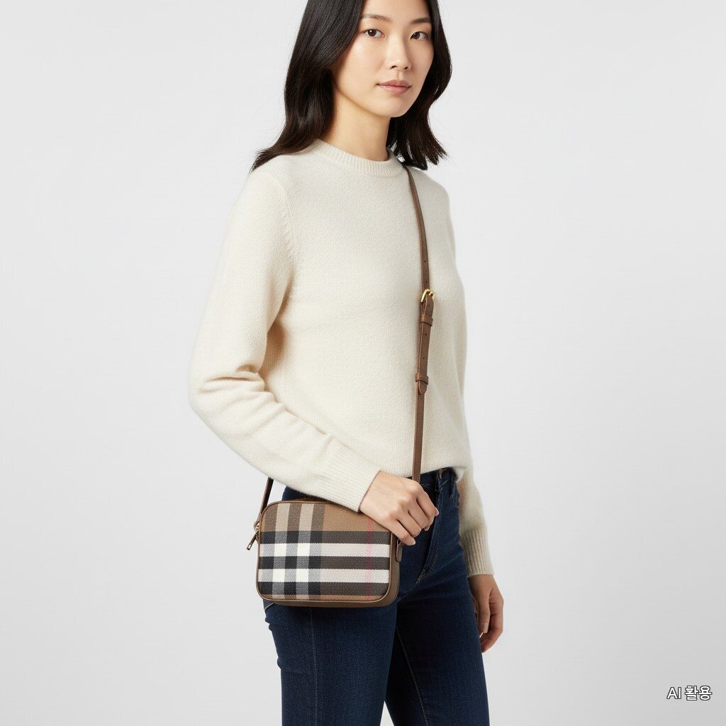 Burberry House Check Camera Bag Crossbody Bag 81140721