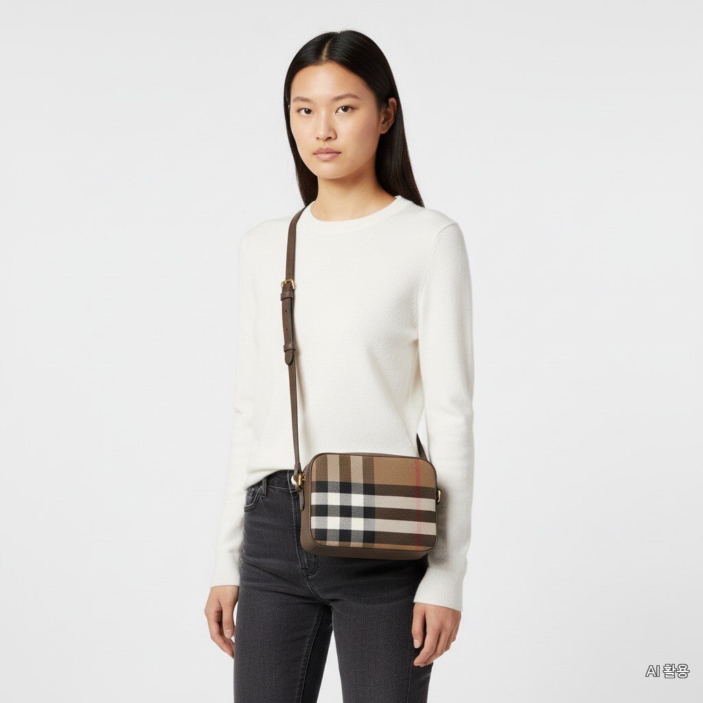 Burberry House Check Camera Bag Crossbody Bag 81140711