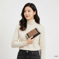 Burberry Women's Long Wallet Zipper Around 80840291 Canvas