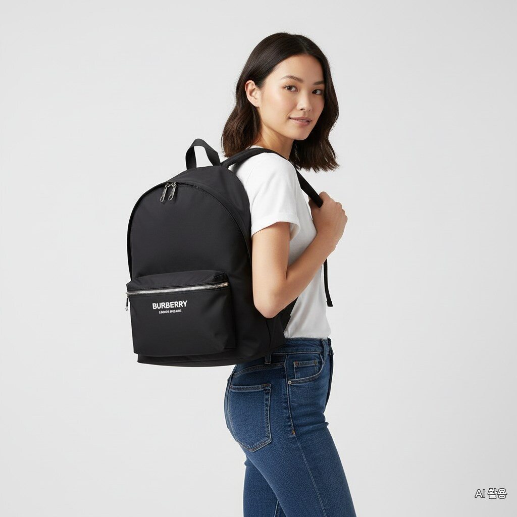Burberry 26SS Logo JETT Jet Print Backpack 8063495