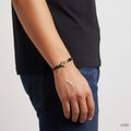 Versace passéel Medusa metal leather shared bracelet 10
