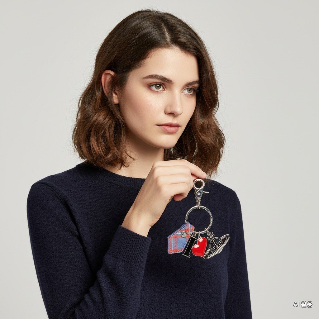 Vivienne Westwood 8203011EU S0022 K302 Saffiano I love ORB Key