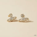 Vivian Westwood Passera Women's Grey Grace Stud Earrings