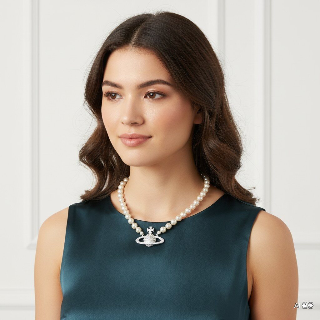 Vivian Westwood Fasola 26SS Oalvi Pearl Lilly Choker