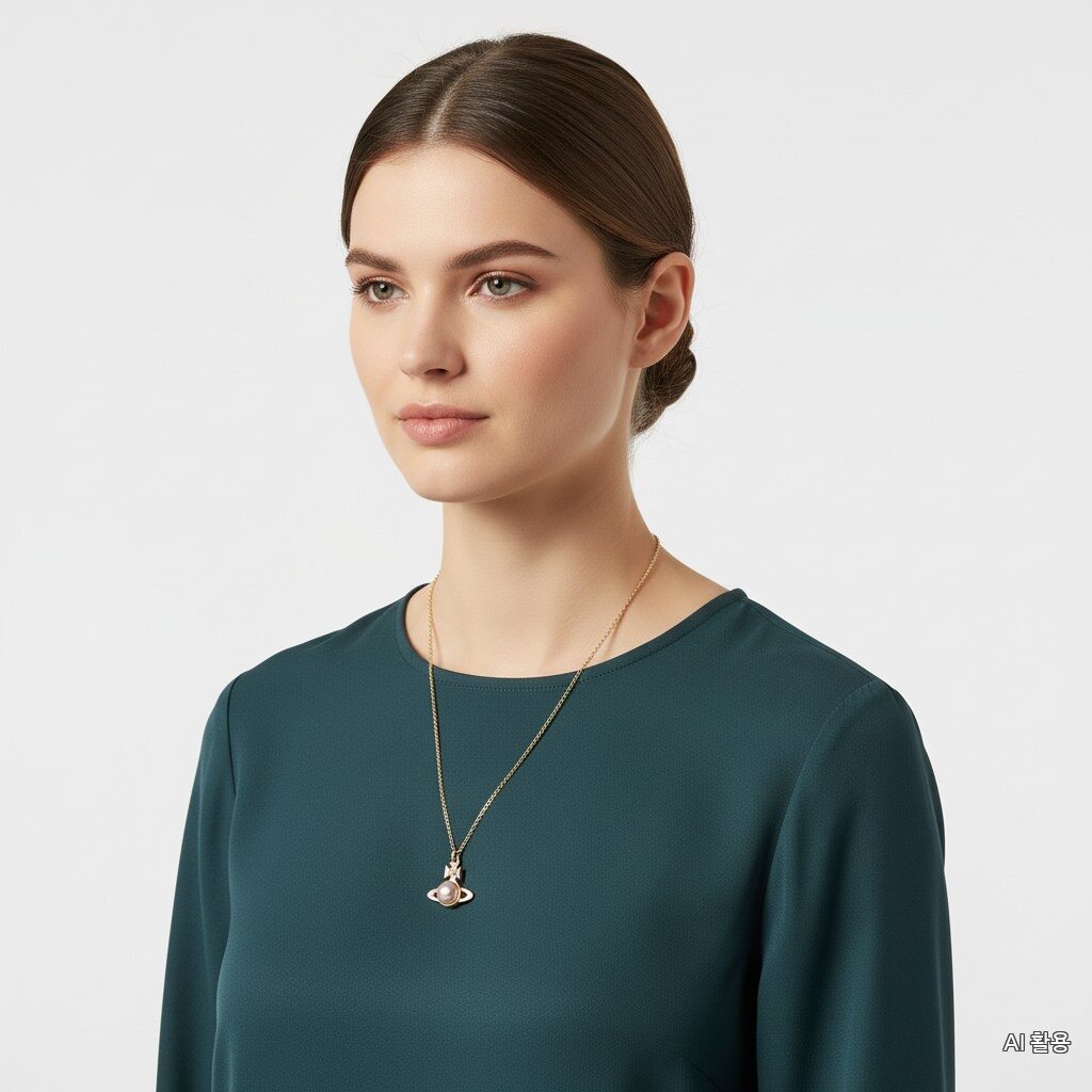 Vivian Westwood Pascela FW25 women's tililia necklace 630203F3
