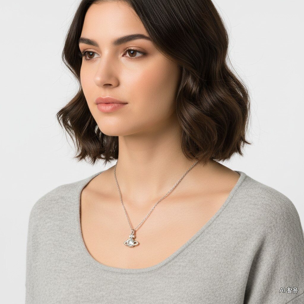 VivienneWestwood Fashion Crystal 63020095 02P102 Leina Necklace Real