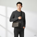 Celine FW25 Men's Triomphe Flap Messenger Bag 11159