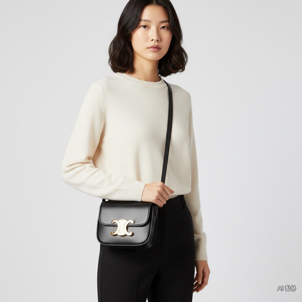 Celine SS26 Women's Triomphe Mini Crossbody Bag 10I51