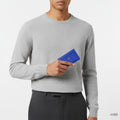 Celine Passeka Men's Grain Calfskin Logo