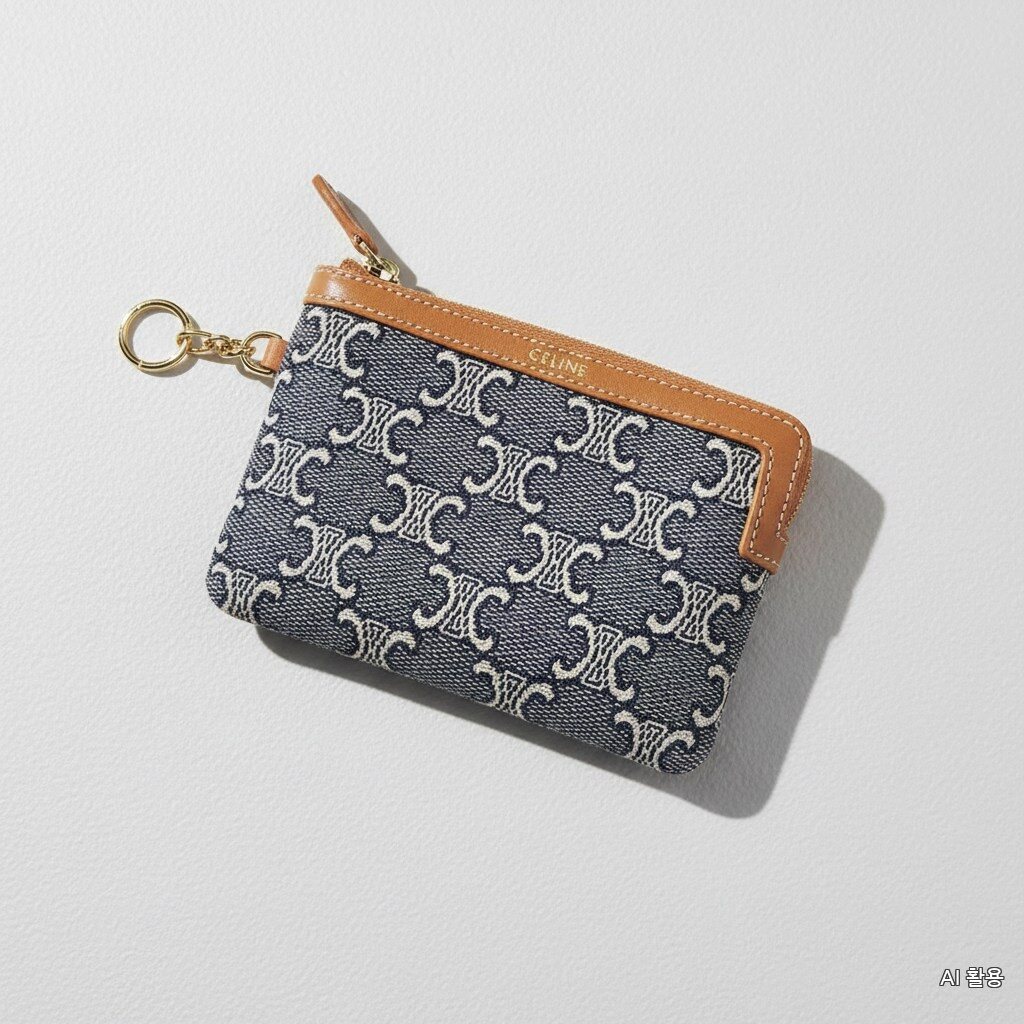 Selenium Women's Triumph Jacquard Coin Keychain