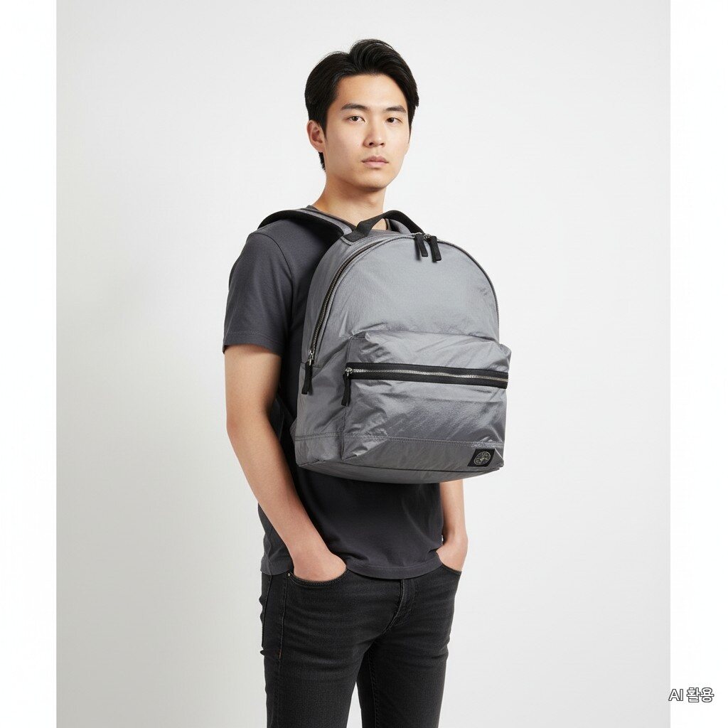 Stone Island Passera FW25 Men's Nylon Metal Backpack K2S1