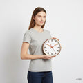 Apase A995.CLOCK.17SBK Public Wall Clock 7efc19c