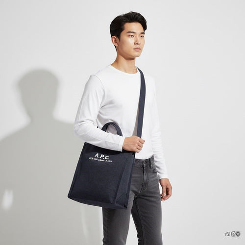 A.P.C. Fais-la FW25 Men's Recuperation Shopping Bag