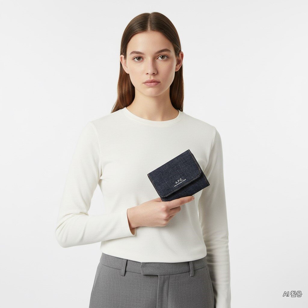 Apease FW25 Common Denim Standard Wallet COHIZ H6