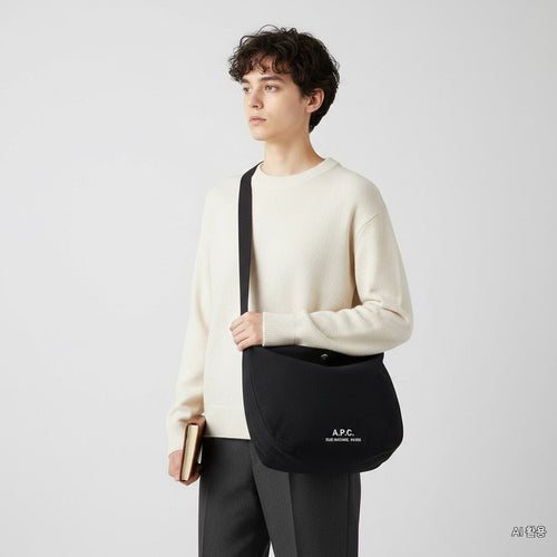 A.P.C. Passera FW25 Unisex Journal Shoulder Bag PSAJZ M6193