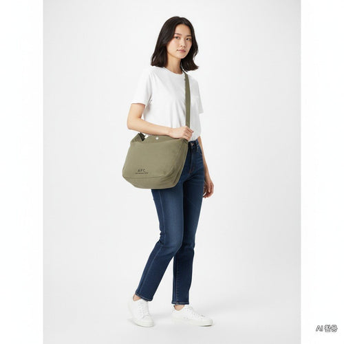 A.P.C. FW25 Unisex Journal Shoulder Bag PSAJZ M61939 JAA
