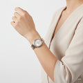Emporio Armani Ni Mia Quartz Combi Mother-of-Pearl Dial Women's