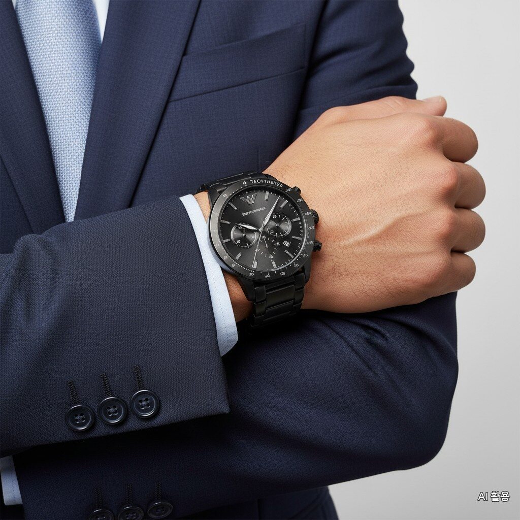 Emporio Armani Mario Quartz Chronograph Men's M