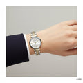 Emporio Armani Pasetra for Women AR11769 Mother-of-Pearl Metal Watch