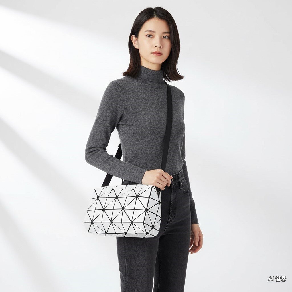 Issey Miyake Passera FW25 carton crossbody bag BB58AG422 01