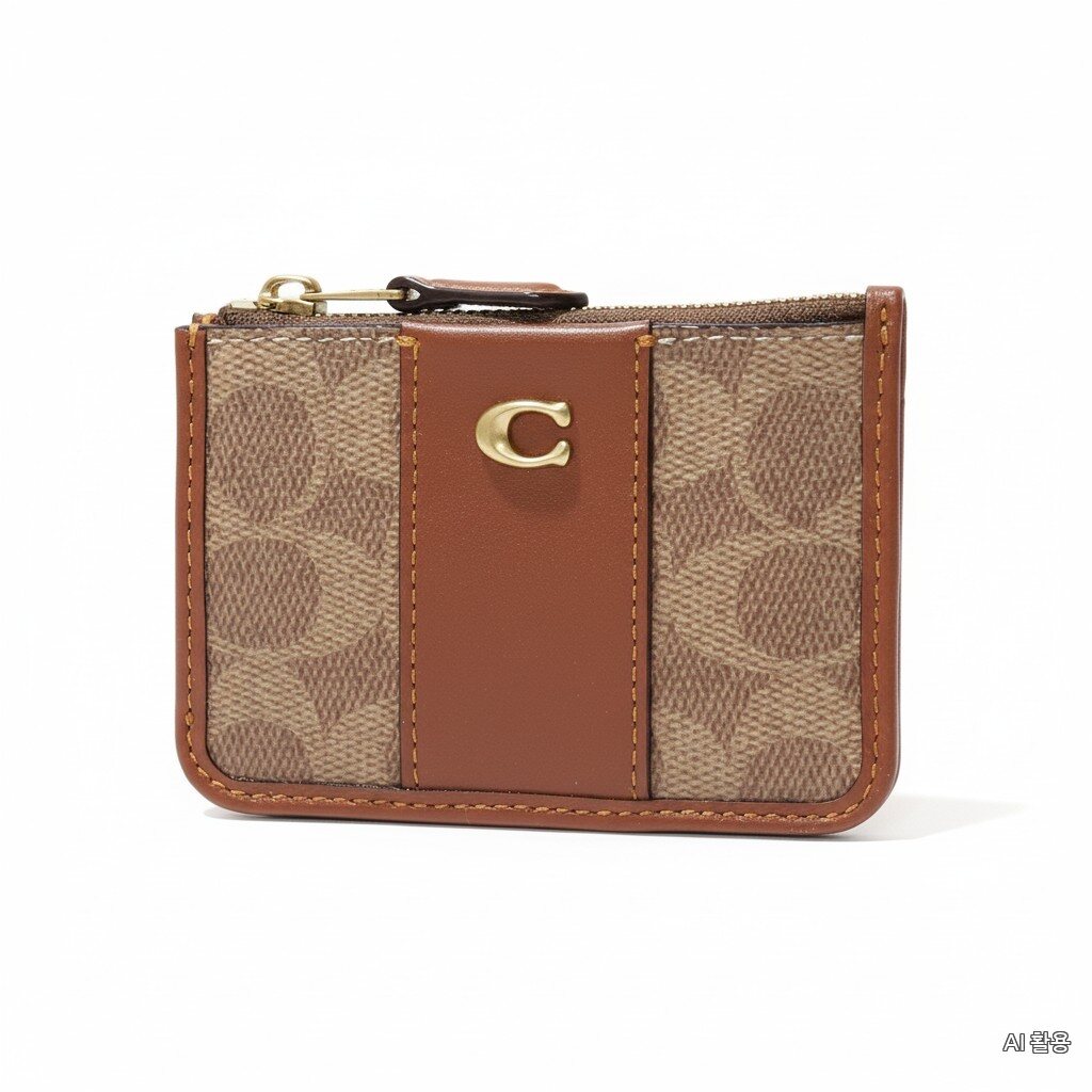 Coach 26SS Mini Skinny ID Case in si