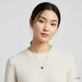 Toribachi Paseala FW25 Women Kirara Dent Necklace 9054