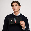 Tom Brown MAW023A 00198 001 pebble wallet black shipping