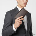 Ferragamo Double Gancini Two-Tone Long Wallet 66-A069 0753622