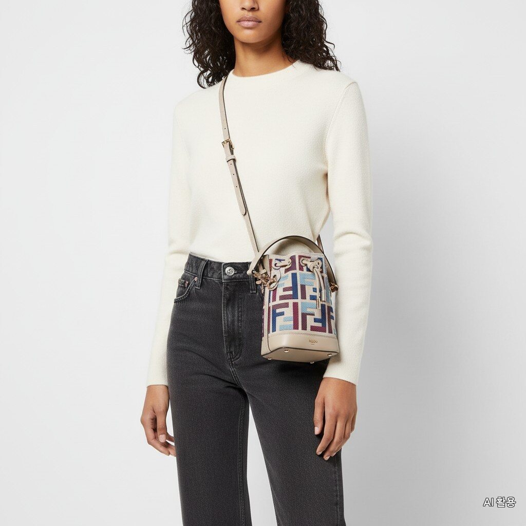 Fendi 26SS My Treasure Fabric Mini Bag 8BS109 AYDF F1HL2