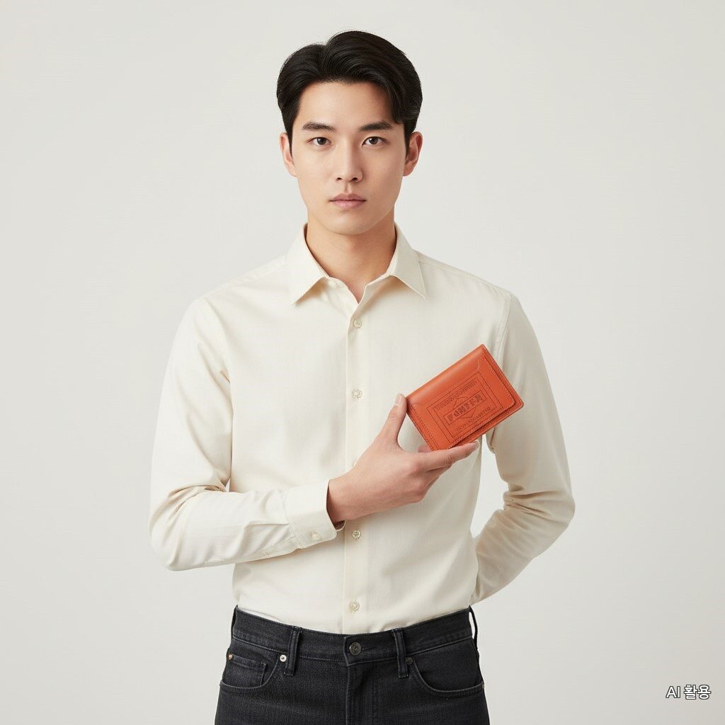 YOSHIDA&CO. FW25 Unisex PS Glass Card Holder 384 03043 23
