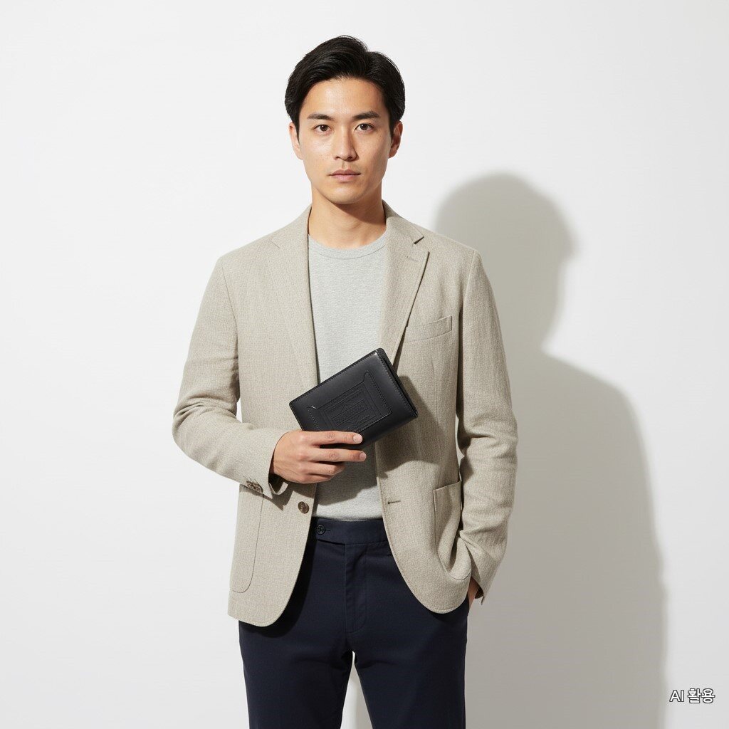 YoshidaPorter Passera FW25 Common Leather Passport Case 384