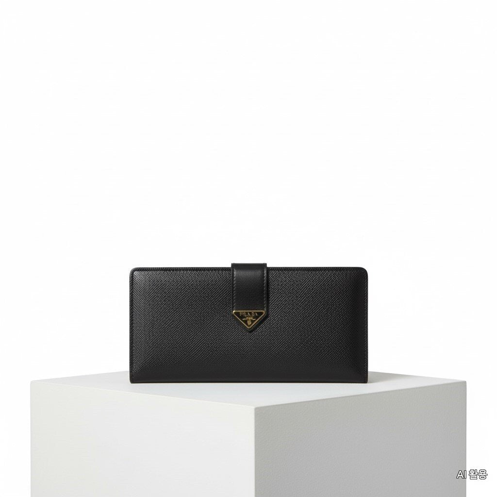 Prada Saffiano Leather Long Wallet 1MV029 2DYG F0002