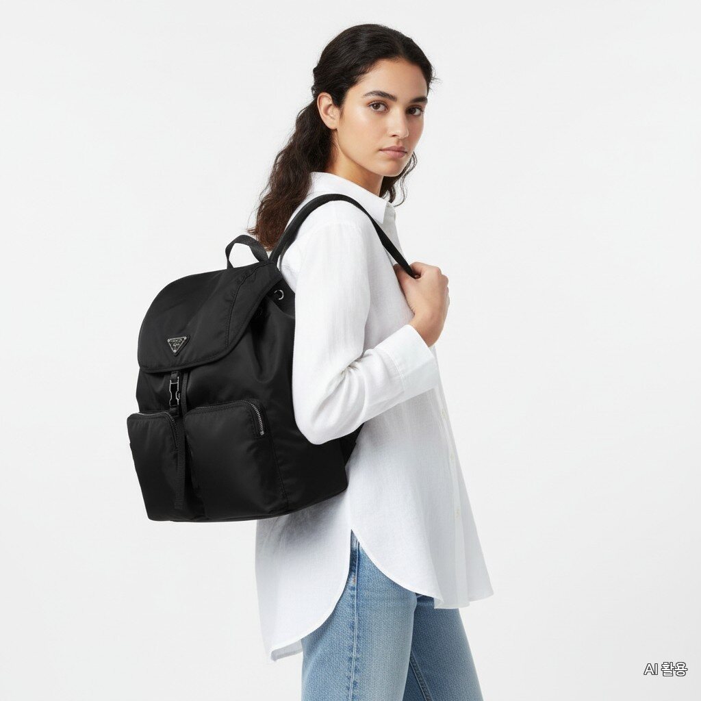 Prada Passera Pocono Belt Buckle Backpack 1BZ005 ZO
