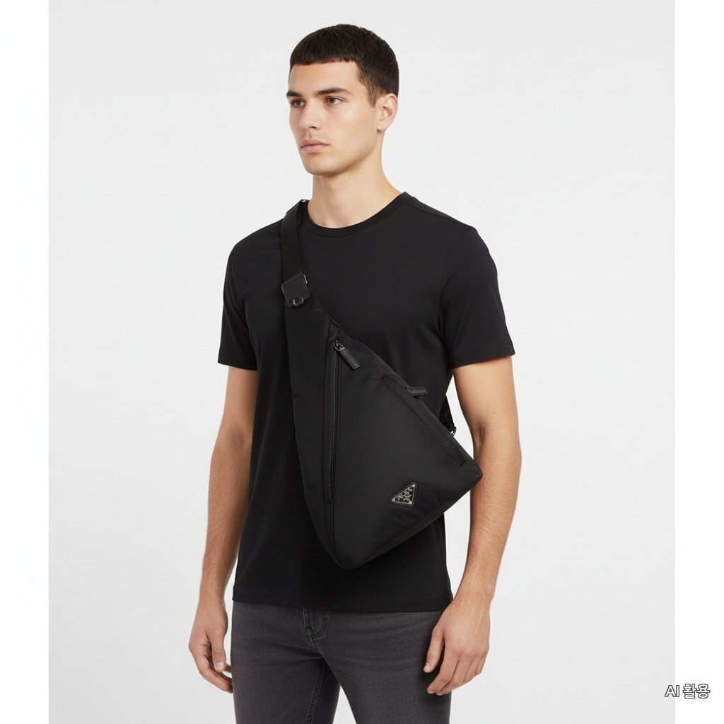 Prada Men's Backpack 2VZ092 2DMG F0002 25FW