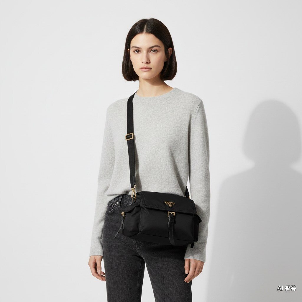 Prada FW25 Women's Explorer M Shoulder Bag 1BD394 RDL