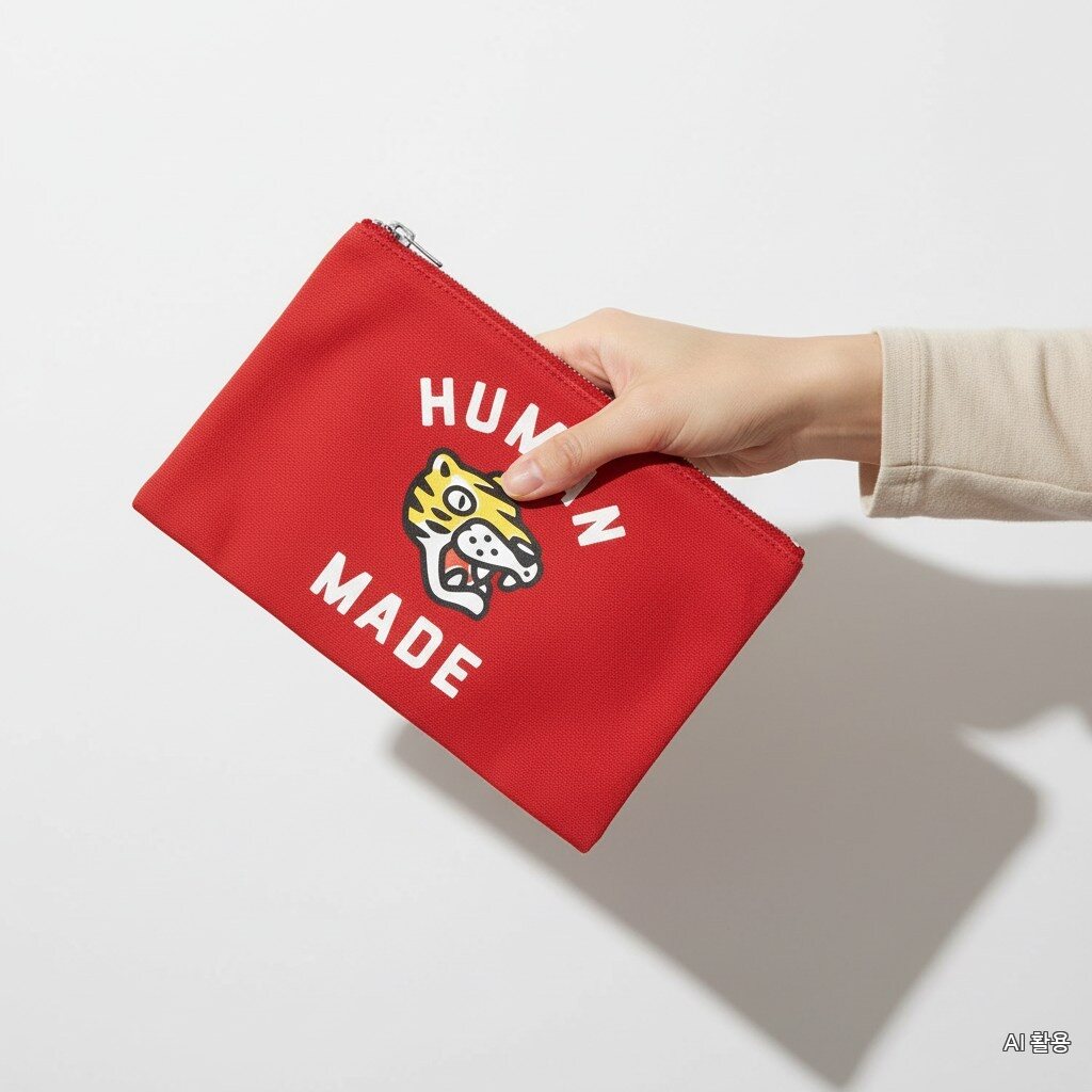 HUMAN MADE 26SS BANK POUCH HM31GD077 RED