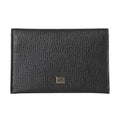 Jedan Calf Leather Embossed Credit Card Wallet 3 Colors ZMWA2E106