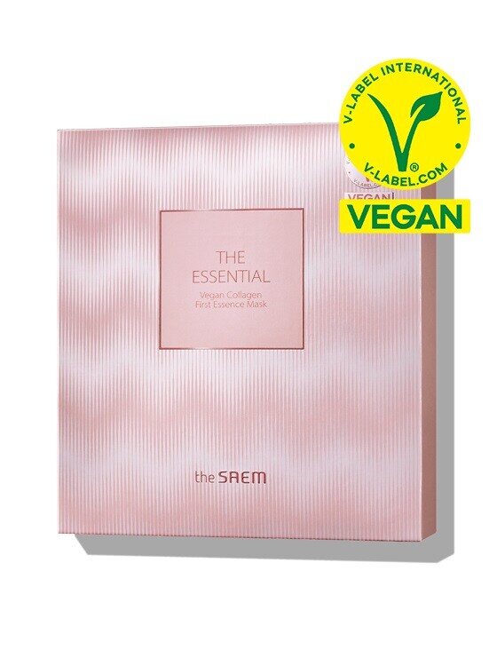 The Face Shop [NEWCOA Ulsan Store] DE ESSENTIAL VEGAN COLLAGEN FIRST ESSENCE MASK 1+1