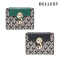 Delcrest 26SS Serena Wallet Card Purse Jacquard 2colors