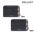 Deleste 26SS Zip Wallet Card Purse Jacquard/Gotika 2colors