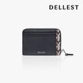 Delcrest 26SS Zip Wallet Card Holder Goytika Black DZP0001WGF