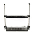 Muntakorea Dish Drying Rack Kitchen Shelves Plate Organizer 2-tier Expandable (37721325)