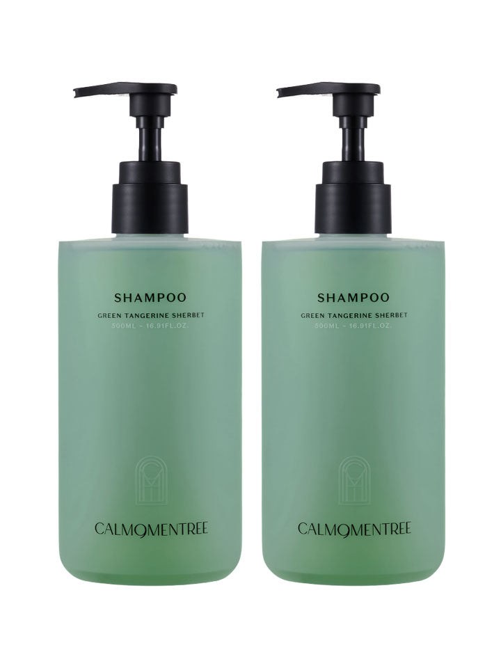 Amazing Momently Green Tangerine Sherbet Hair Loss Shampoo Double Set 500mlx2