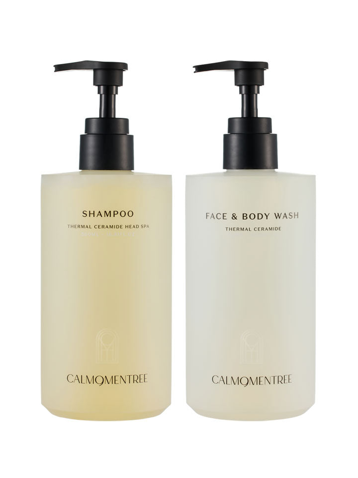 Amazing Momentarily Thermal Head Spa Scalp Shampoo & Sensitive Body Wash Set 500ml/500ml