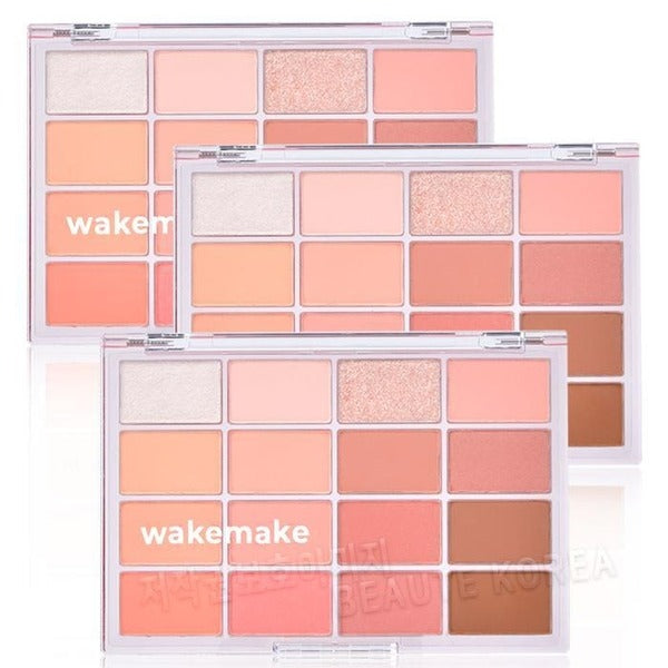 KATYALPHA Shopping Wake Make Soft Blurring Eyeshadow Palette 08 Candy Coral 3pcs