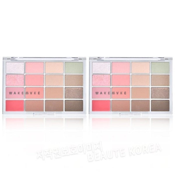 KatyAlphaShop WakeMake WakeMake Soft Blurring Eye Palette 21 Pot 2pcs