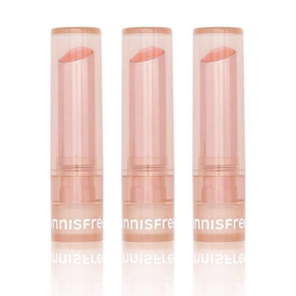 KATEALPHA SHOPPING [INNISFREE] INNISFREE DUEII TINT LIP Balm 3.2g 1st Babe Pink x3