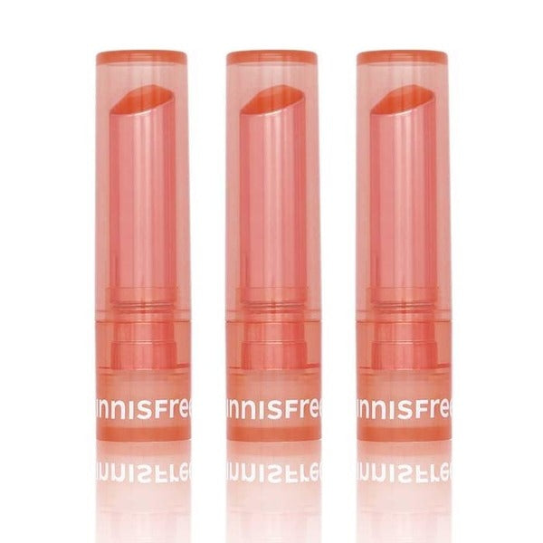 KATEALPHA SHOPPING Innisfree Innisfree Du-i Tint Lip Balm 3.2g 3rd Love Beige 3 pieces
