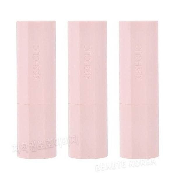 KatyAlphaShoing Daresam KissHolic Lipstick Intense CR02 Yogurt Peach 3 pcs