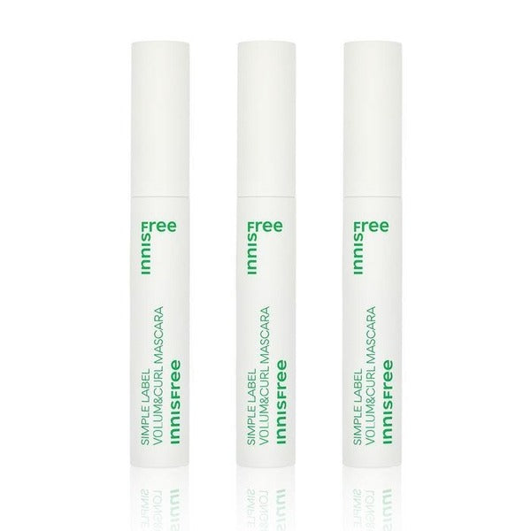 KatyAlphaShop [Innisfree] Innisfree SimpleLabel Volum&Curve Mascara 7.5g x 3